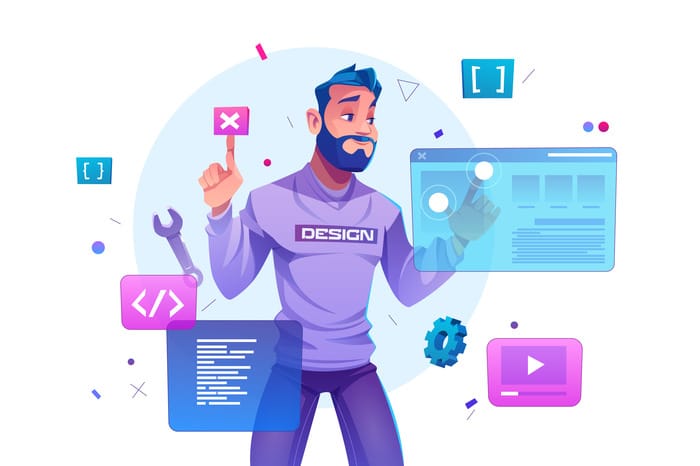 website vector