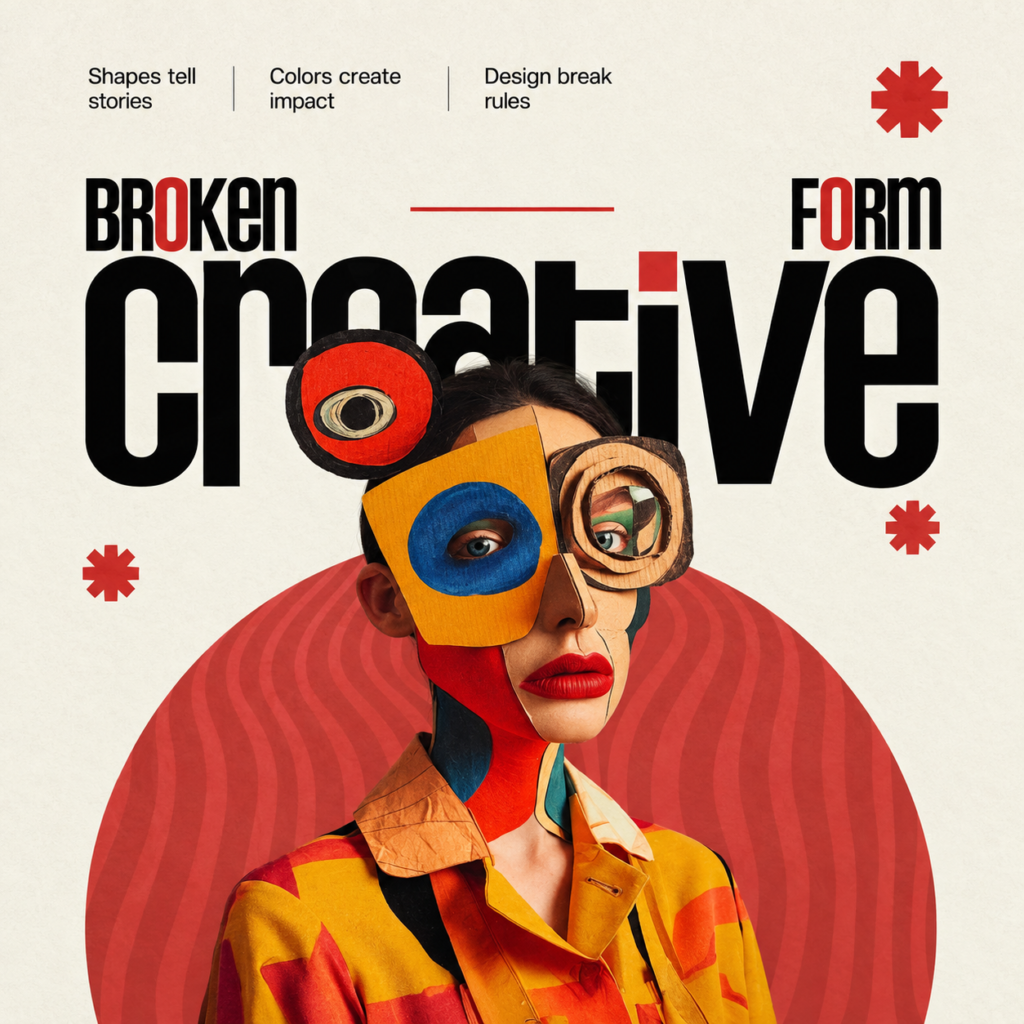 broken creative social media